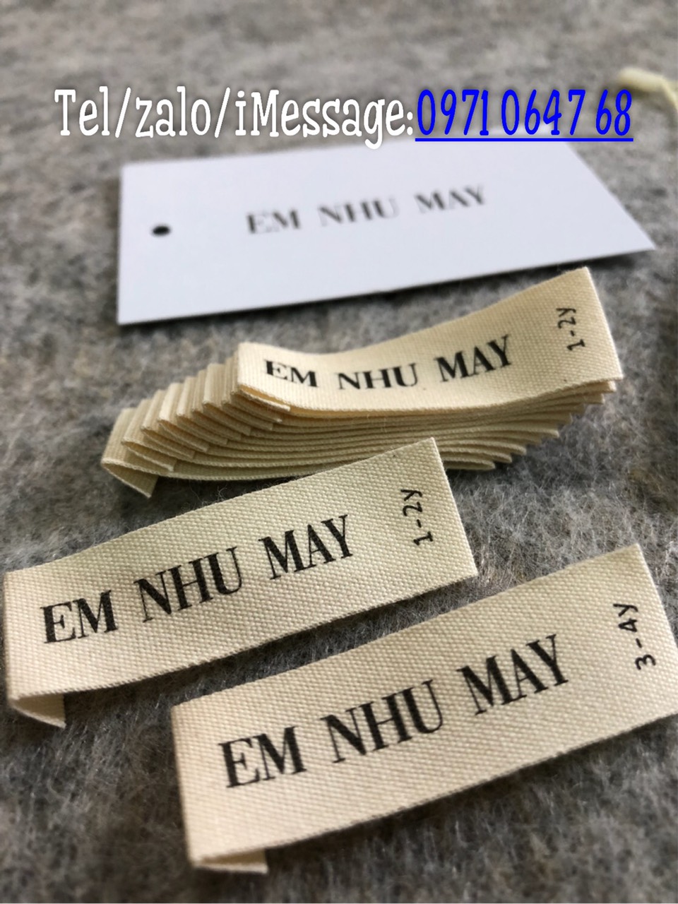 MÁC QUÀN ÁO , IN NHÃN TAG GIẤY TREO QUẦN ÁO GIÁ RẺ TẠI THÁI BÌNH